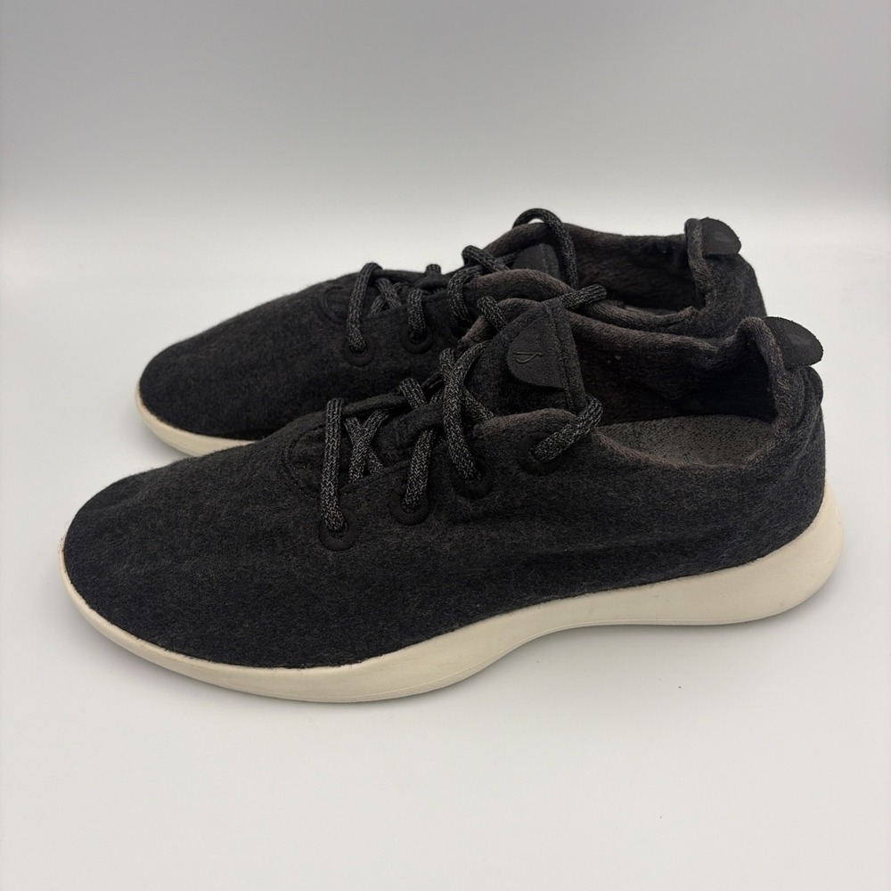 Allbirds Wool Runners Mens Size 11 Black Athletic Running Walking Shoes Sneakers - Picture 2 of 16